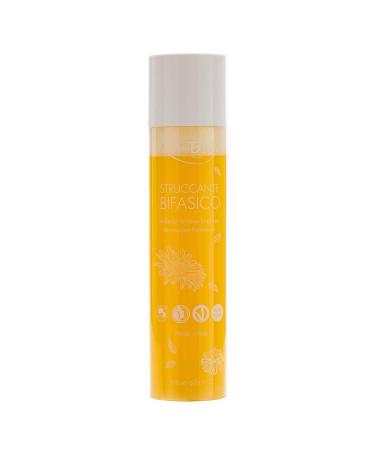 Certified Organic Double-Action Biphasic Makeup Remover Enriched with Sunflower Oil Apple Juice Buckthorn Oil Plant Glycerine Cane Sugar. VEGAN.ORGANIC. NICKEL TESTED. MADE IN ITALY.