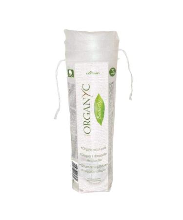 Organyc Certified Organic Cotton Rounds 70 Count (Pack of 2)