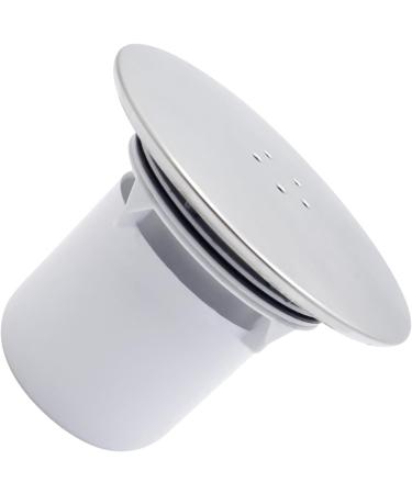 Plastic Shower Plughole Cover Shower Trap Cover Replacement Waste Drain Cap Tube Plug Anti-Odor Hole Cover Shower Drain Cover Bathroom Shower Waste Trap Cover - Buy Online on SooperMarket.com