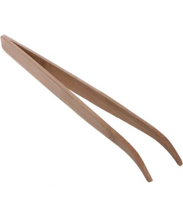 YUSHU Angled Reptile Feeding Tongs - 28cm Eco-Friendly Bamboo Feeding Tool | Aquarium Tongs & Reptile Tweezers for Easy Feeding - Buy Online on SooperMarket.com