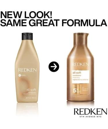 Redken All Soft Shampoo & Conditioner Duo 300ml - Hydrating Hair Care Set - Buy Online on SooperMarket.com