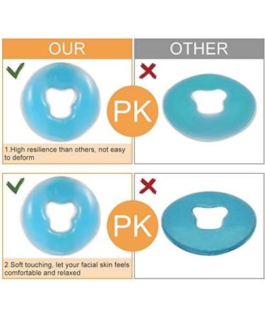 Salmue Silicone Face Massage Pillow - Spa Beauty Salon Skin Care Cushion Pad - Buy Online on SooperMarket.com