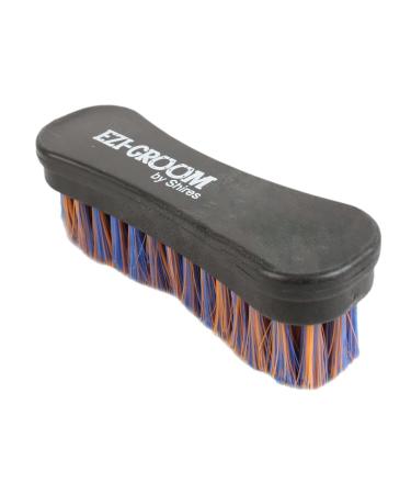 Shires Ezi Groom Face Brush One Size Blue Orange