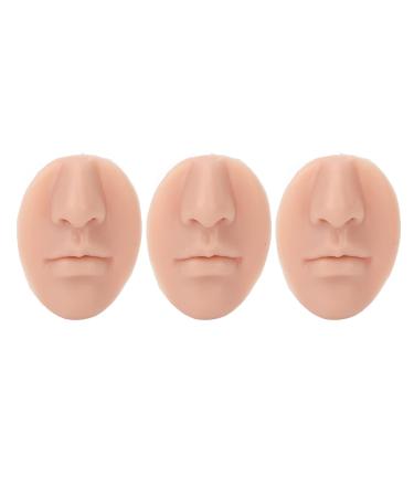 Silicone Nose Model - Soft & Realistic 3-Part Elastic Model for Salon - Medium Skin Color - Buy Online on SooperMarket.com