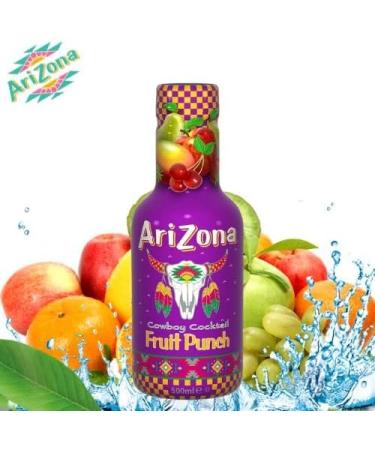 Arizona Tea Pick N Mix - Create Custom Tea Combo with 5+ Flavours | Blueberry White Tea Fruit Punch Kiwi Strawberry Watermelon | 6 Pack (500ml each) - Perfect Tea Gift Set for Tea Lover Pack of 6 - Buy Online on SooperMarket.com