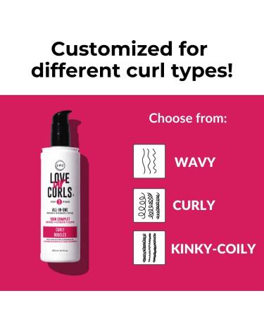 LUS Brands Love Ur Curls Styler 8.5 oz - Repair, Hydrate, Style - Customized Care for Natural Curly Hair - Shea Butter Infused - Buy Online on SooperMarket.com