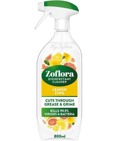 Dr. Beckmann Carpet Stain Remover | Removes New and Dried-in Stains | Includes Applicator Brush & Zoflora Lemon Zing Multipurpose Disinfectant Cleaner 800ml (Pack of 1) - Buy Online on SooperMarket.com