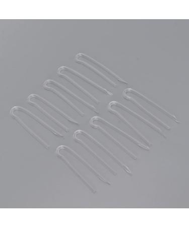 Pack of 10 Flexible Type R Hearing Aid Tubes - BTE Earmold Replacement Acoustic Tubes (3.1 x 2.0 mm) - Buy Online on SooperMarket.com