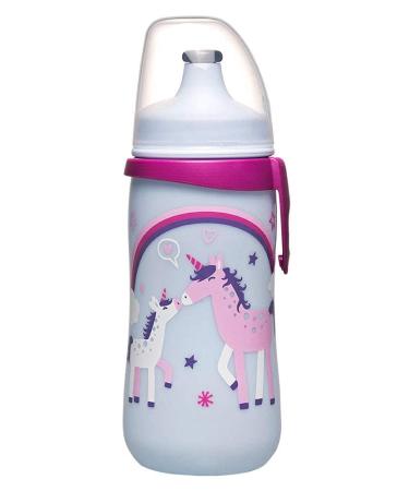 nip drinking cup Kids Cup with push-pull 18 months 330 ml unicorn girl