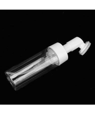 Buy Transparent Foam Bottle with Brush for Facial Cleanser Best International Shipping | #1 Foam Pump Bottle - Buy Online on SooperMarket.com