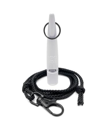 ACME Dog Whistle No. 211.5 + FREE Whistle Band - The Original from England - loud and far-reaching (White)