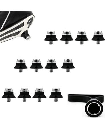 Football tunnels cuican fla screw caps for soccer shoes with aluminum cap soccer screw cap 12 pieces of spare screw cap with screw cap key replacement screw cap for soccer shoes