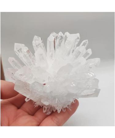 Home Decor 1pcs Natural Raw Quartz White Clear Crystal Cluster Stones Crystal Point Specimen Home Decoration Raw Crystals Mi Soothing Crystal Household Crystal Cluster (Size : 600-700g) - Buy Online on SooperMarket.com
