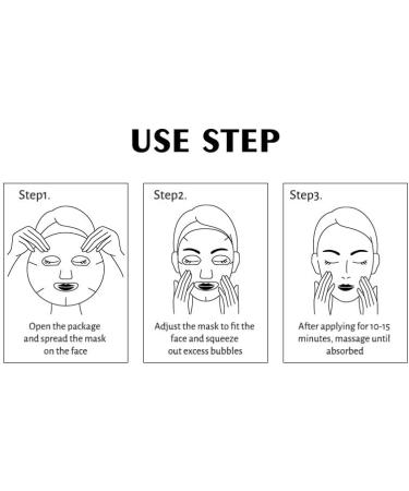 Sheet Mask Nourishing Moisturising Hyaluronic Acid Mask Skincare Korea Cosmetics Mask Ingredients For all skin types (Red ginseng) - Buy Online on SooperMarket.com