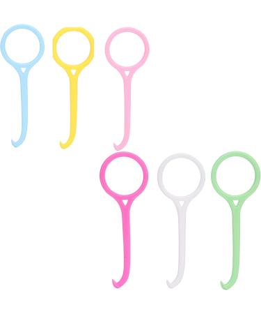 6pcs Dental Aligner Remover Tool Set - Smooth Anti-Slip Braces & Retainer Care | International Shipping - Buy Online on SooperMarket.com