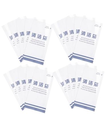 PLAFOPE Outdoor Garbage Bags 50pcs Aviation Vomiting Paper Bag Car or Puke Bags Disposable