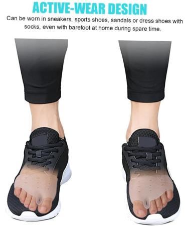 Comfortable Gel Toe Separators & Bunion Corrector with Metatarsal Pads - Proven Relief for Callus Prevention - Buy Online on SooperMarket.com
