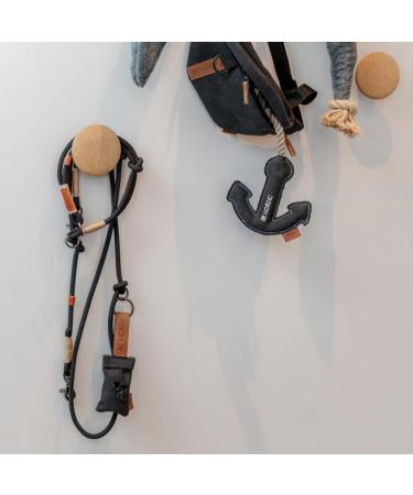Trixie Hundeleine Be Nordic V-Line L-XL - 2.00m Adjustable Dog Leash for Large Dogs - Black/Sand - Perfect for Nordic Charm - Buy Online on SooperMarket.com