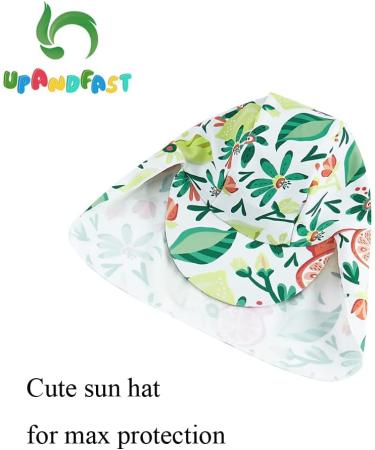 UPF 50+ Lemon Baby Girls Swimsuit with Snap Bottom | 18-24 Months - Buy Online on SooperMarket.com