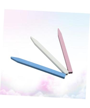 minkissy Nail Cuticle File Double-Sided Nail File Manicure File Nail Buffer Double Sided Grinding File - Buy Online on SooperMarket.com