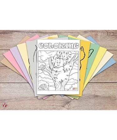 Pastel Color Card Stock Paper 67lb Cover | 8.5 x 11 | 50 Sheets | Arts & Crafts, Announcements, Printing | Medium Weight Cardstock - Buy Online on SooperMarket.com