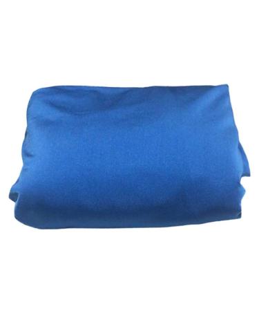 Training Wheels Tube Stretch Fabric Elastic Cloth Ring for Leisure Sports Blue 400x88cm