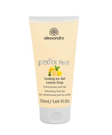 Alessandro Pedix Cooling Ice Gel Lemon Drop - Refreshing Foot Gel With Lemon Scent 50 G