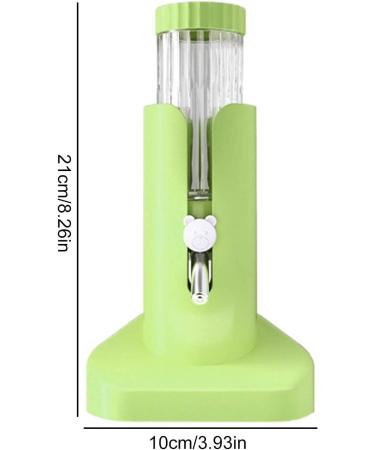 Hamster Water Bottle - Stable Little Pets Automatic Drinking Water Dispenser with Rolling Balls | Pet Animals Water Drinking Bottles for Bunnies Hedgehog Green - Buy Online on SooperMarket.com