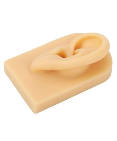 Silicone Ear Model Reusable Soft Flexible Artificial Silicone Ear Model for Suturing Practice (Left)