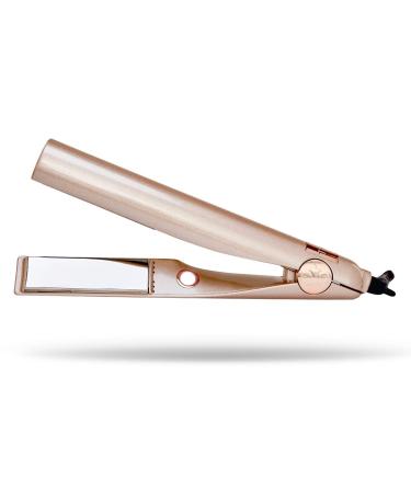 TYME Iron Pro 2-in-1 Hair Curler and Straightener with 5 Adjustable Heat Settings and Titanium Plates