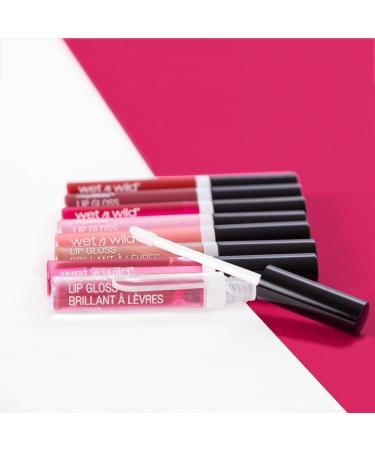 Buy Wet n Wild Mega Slicks Lip Gloss | Extra Shiny Hydrating Formula with Hyaluronic Acid & Vegan Collagen - Crystal Clear Finish - Buy Online on SooperMarket.com