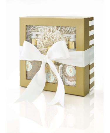 Shelley Kyle Annabelle Complete Gift Set Includes Hydrating Body Lotion Foaming Bath Gel And Perfume Packaged in Beautiful Cream and Gold Gift Box with Ribbon