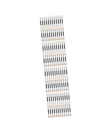 FOYTOKI 96 Pcs Latex Eye Shadow Stick Eye Shadow Sticks Cosmetics Brush Makeup Eyeshadow Plastic