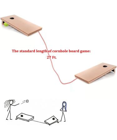 SCOTTCHEN Cornhole Boards Distance Setup Tool - Plastic | Improve Your Game Accuracy - Buy Online on SooperMarket.com