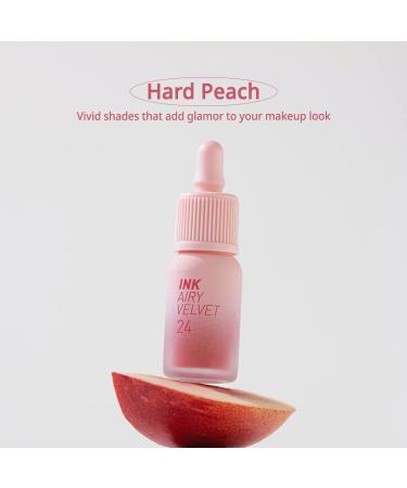 Peripera Ink Airy Velvet Lip Tint (0.14 fl oz) - High-Pigmentation, Lightweight & Moisturizing | Not Animal Tested - Center Peach (#022) - Buy Online on SooperMarket.com