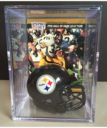 Pittsburgh Steelers NFL Helmet Shadowbox w/Franco Harris card