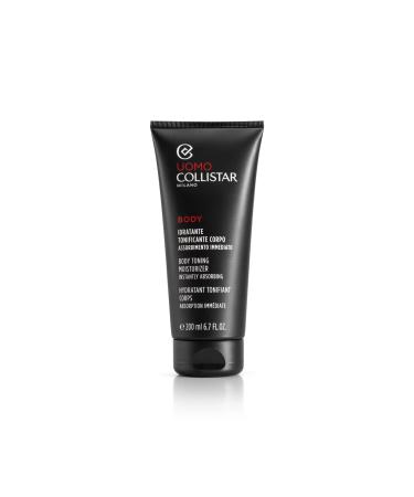 Collistar Moisturizing toning body cream for men cream gel with high moisturizing and toning effect refreshing effect is immediately absorbed 200ml