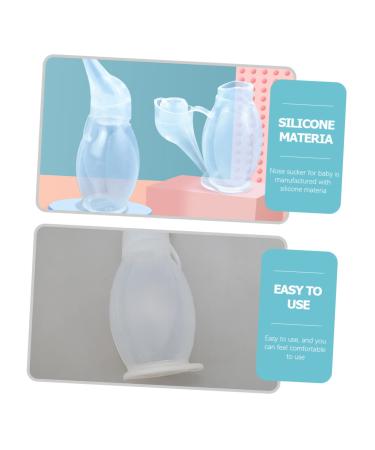 Kisangel Nose Sucker for Toddlers - Infant Nasal Aspirator for Kids and Newborns - Manual Nose Aspirator for Ear Wax and Nasal Mucus Removal - Buy Online on SooperMarket.com
