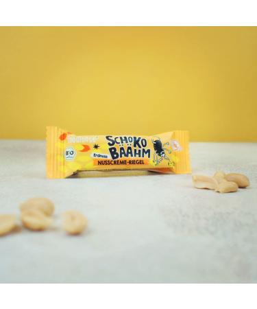 Foodlose Cool Kids Bio-Nusscreme Peanut Bars | Organic Vegan Gluten-Free No Added Sugar | 24-Pack (28g each) - Healthy Snack for Kids - Buy Online on SooperMarket.com