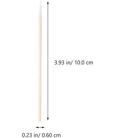 Beaupretty Cotton Swab Applicators - 400 Wooden Cotton Buds for Precision Use | Ideal for Beauty & Crafts | International Shipping Available - Buy Online on SooperMarket.com