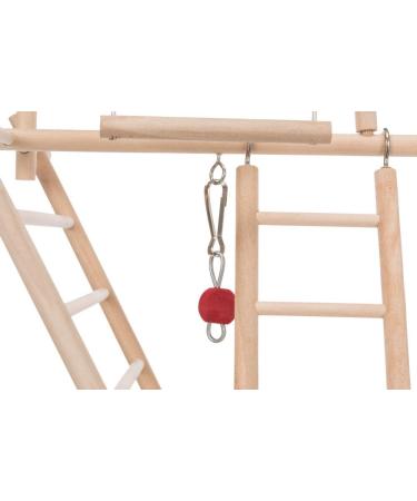 Trixie 5659 Wooden Ladder Playground - 44x44x16 cm - Brown - Buy Online on SooperMarket.com