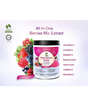 7x Berries Mixed Powder 100g Nutrient Blend High Antioxidant Protects cells from free radical damage balance thy Skin