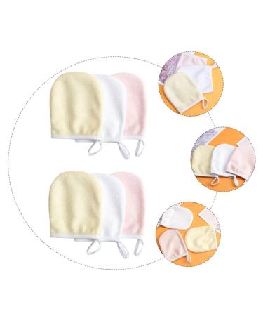 POPETPOP 30 Pcs Makeup Remover Gloves & Microfiber Bathing Wipes - Reusable & Disposable Makeup Removal Pads for Effortless Cleansing - Buy Online on SooperMarket.com