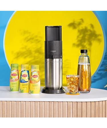 Sodastream Lipton Green Ice Tea Concentrate 440ml - Citrus Flavor Refreshing Beverage for Home & International Shipping - Buy Online on SooperMarket.com