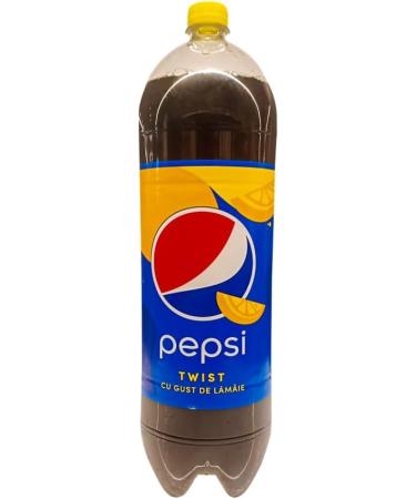 Pepsi Twist | 2.5L | Cu Gust De Lamaie | Lemon Flavored Cola | Soft Drinks | Refreshing Drink |Romania Origin (Pack of 2) - Buy Online on SooperMarket.com