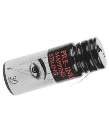 Angoily Eyebrow Ink Black Line Measuring Tool Eyebrow Tattoos Ruler Tattooing Ruler Major