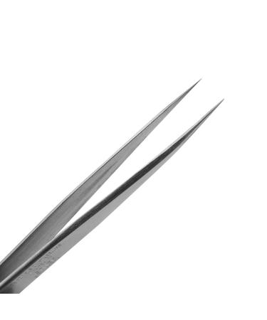 LASHVIEW Professional Eyelash Tweezers - Vetus ST12 Straight Pointed Stainless Steel for Precision Grafting & Extensions - Ideal for Lash Extensions & Stickers International Shipping Available - Buy Online on SooperMarket.com