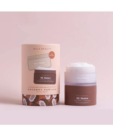NCLA Coconut Vanilla Body Care Discovery Set | Vegan & Cruelty-Free Skincare (Body Scrub + Body Butter) - International Shipping Available - Buy Online on SooperMarket.com