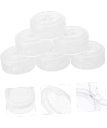 Gogogmee 8pcs Box Empty Eye Shadow Box Creme Eyeshadows Gram Jar To Go Makeup Tools Abs White Travel Cosmetic 4x3.8cm White - Buy Online on SooperMarket.com