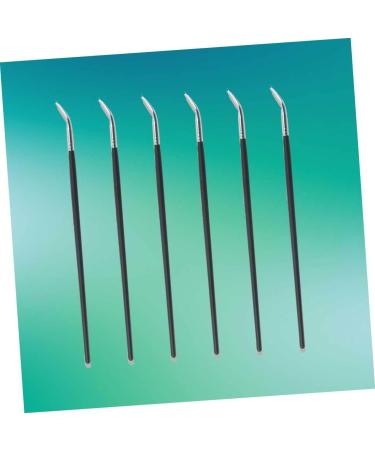 PLAFOPE 6pcs Long Handle Eyeliner Brush Liner Brush for Eyes Angled Bent Eyeliner Brush Eye Makeup Brush - Buy Online on SooperMarket.com